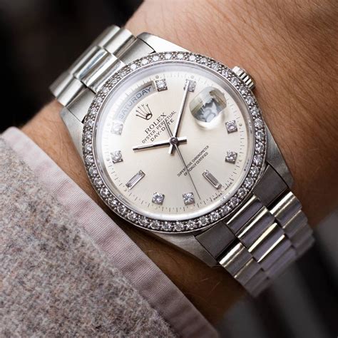 rolex day date platinum factory diamond|rolex day date 40 platinum.